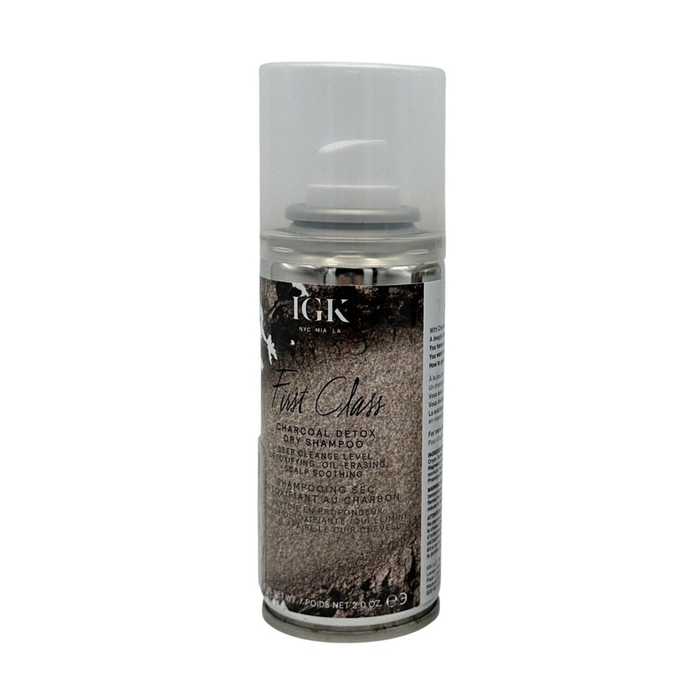 IGK First Class‎ Charcoal Detox Dry Shampoo 2oz 90 ml DELUXE Travel Size